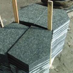 Forest green granite